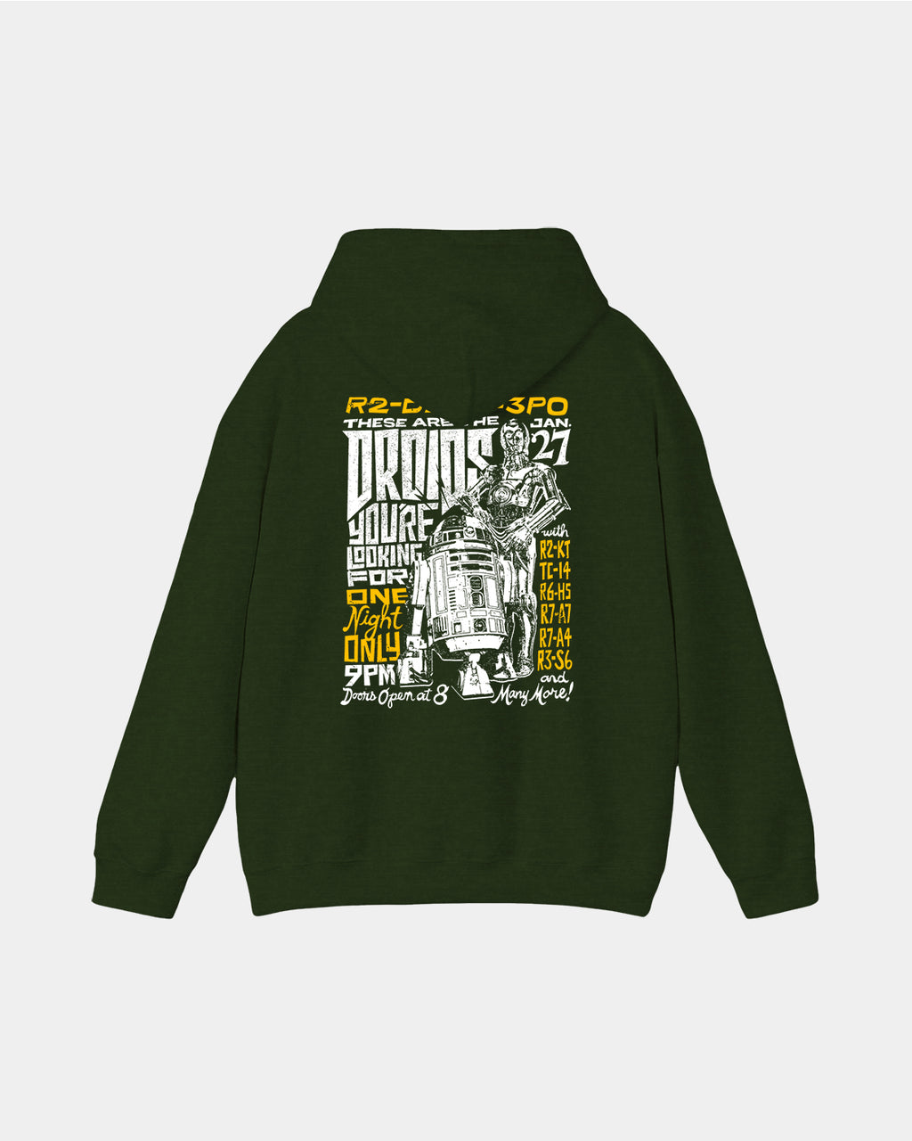 Star Wars R2D2 C3PO Polera