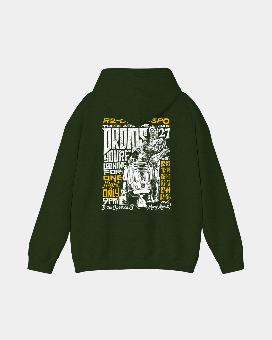 Star Wars R2D2 C3PO Polera