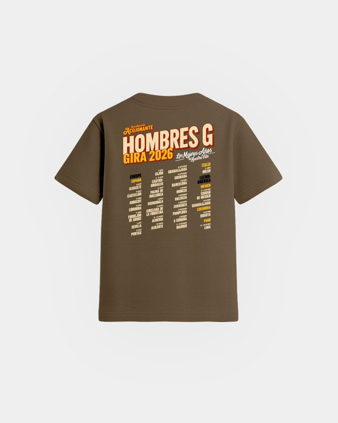 Hombres G Tour 2026 Kids