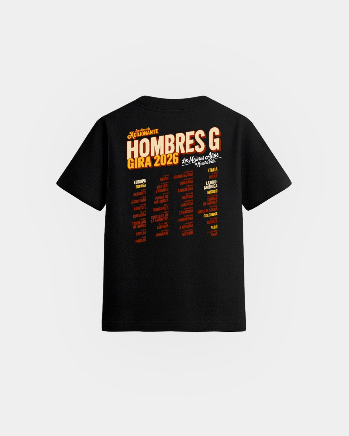 Hombres G Tour 2026 Kids