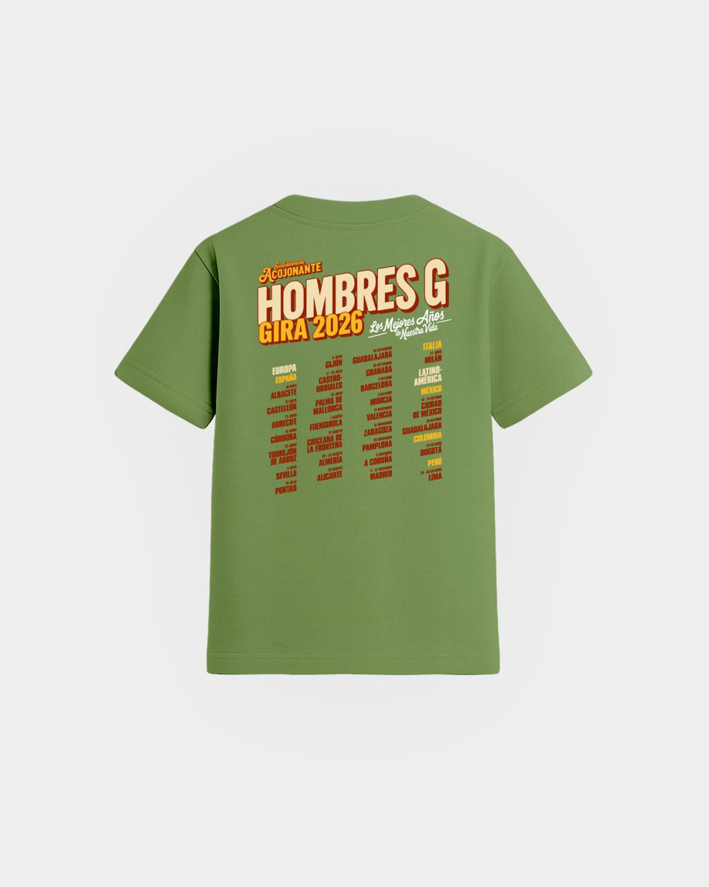 Hombres G Tour 2026 Kids