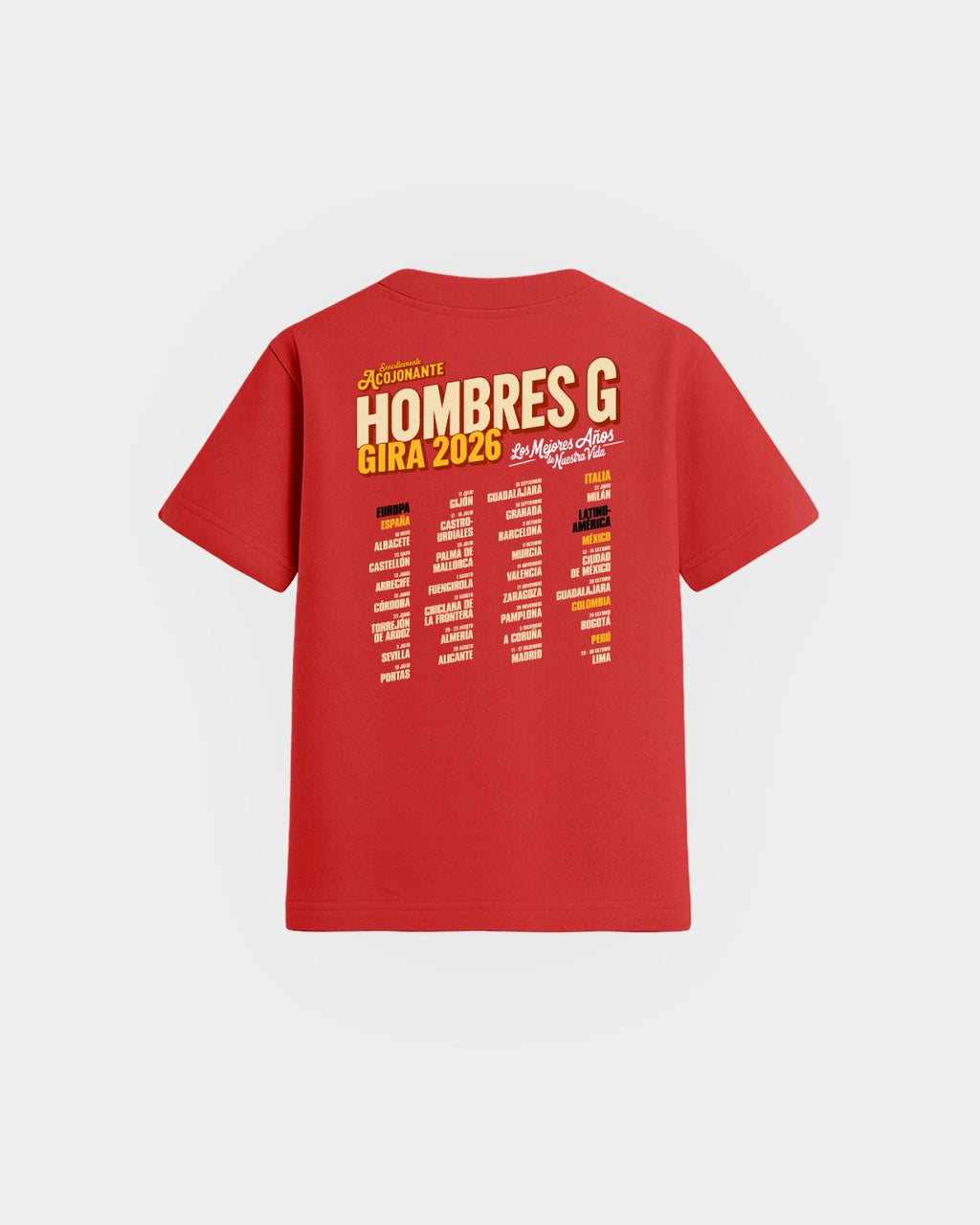 Hombres G Tour 2026 Kids