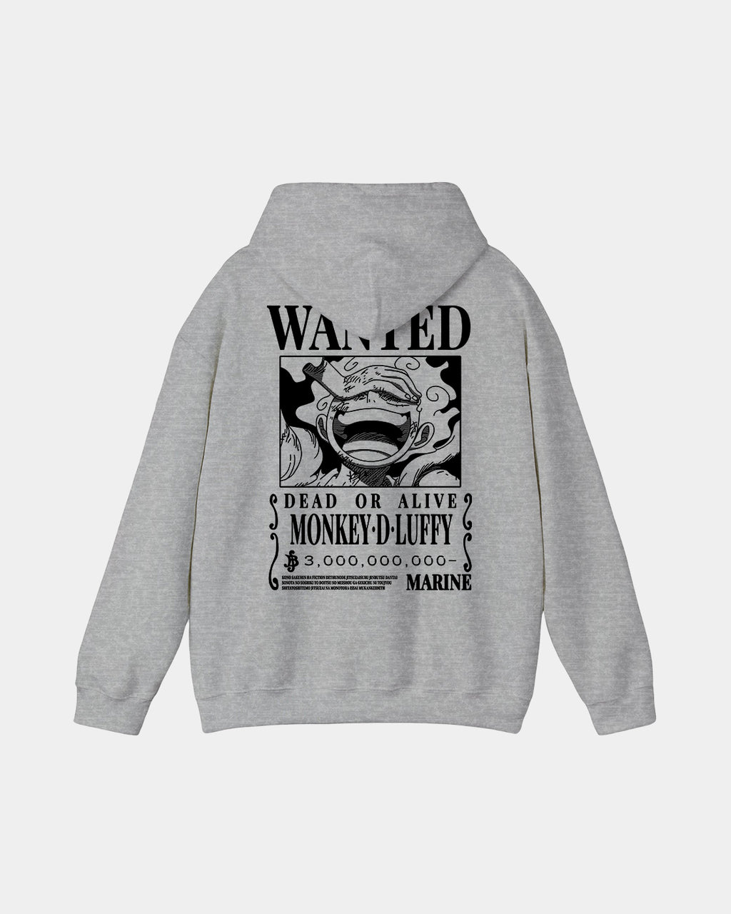 Monkey D. Luffy Wanted Polera
