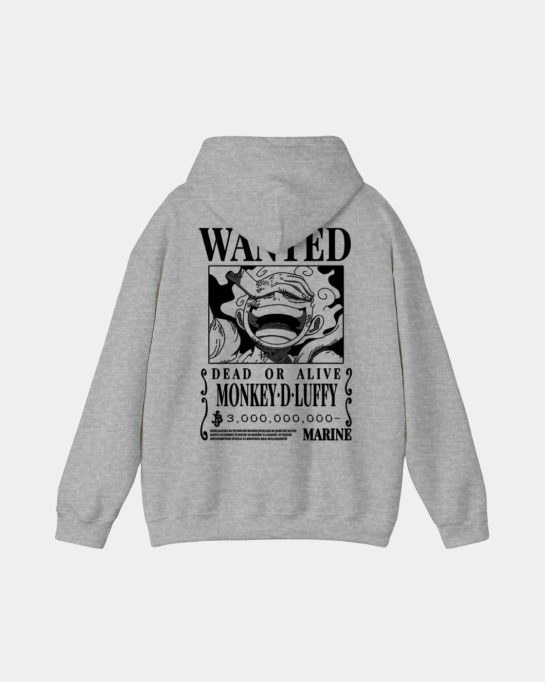 Monkey D. Luffy Wanted Polera