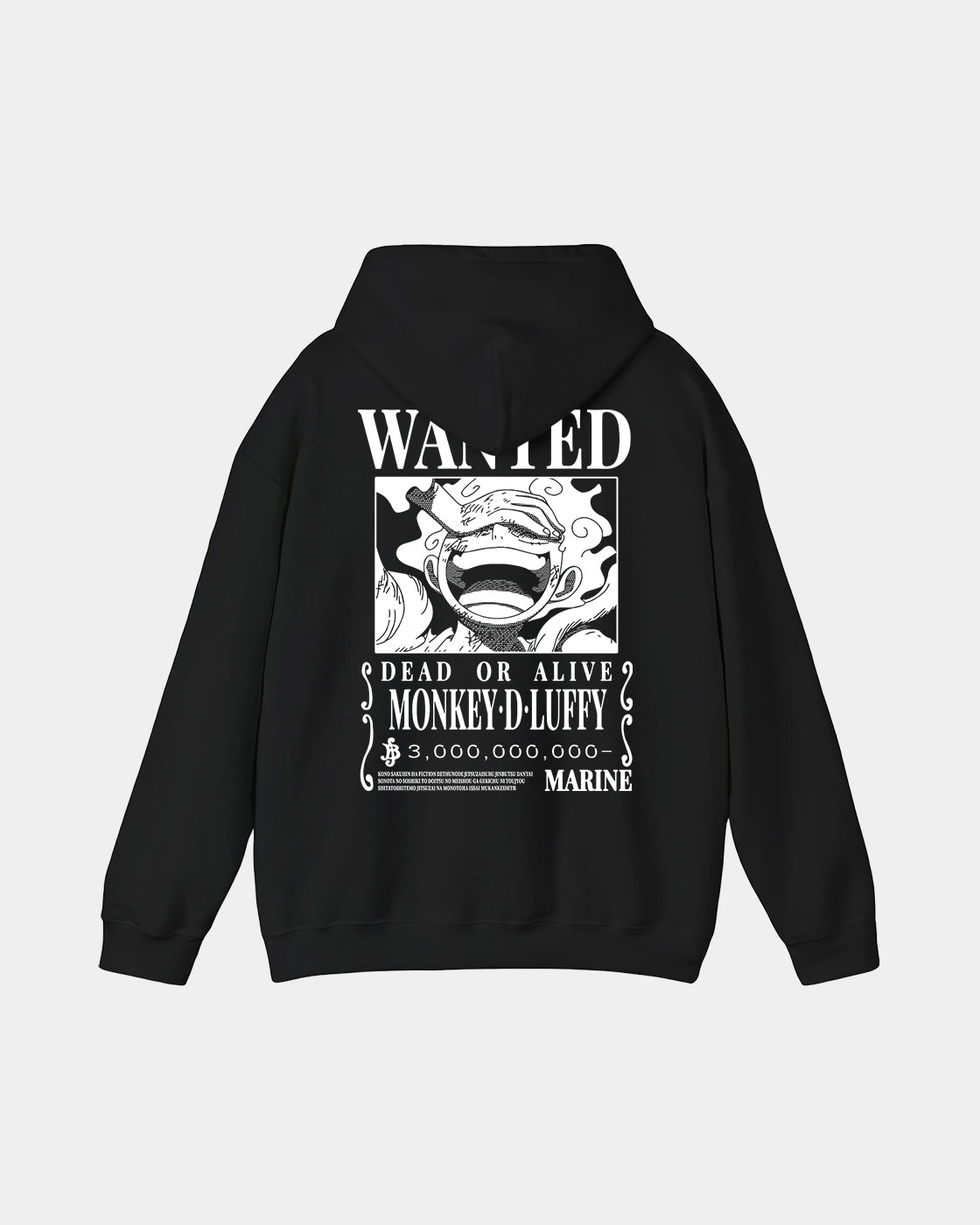 Monkey D. Luffy Wanted Polera