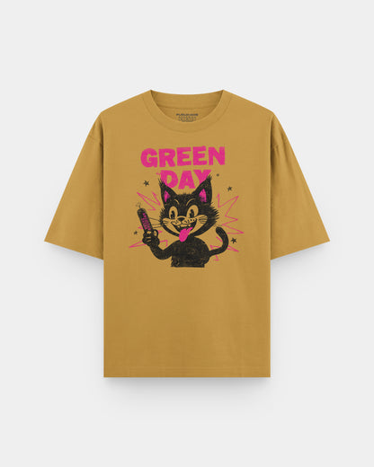 Green Day Cat Oversize