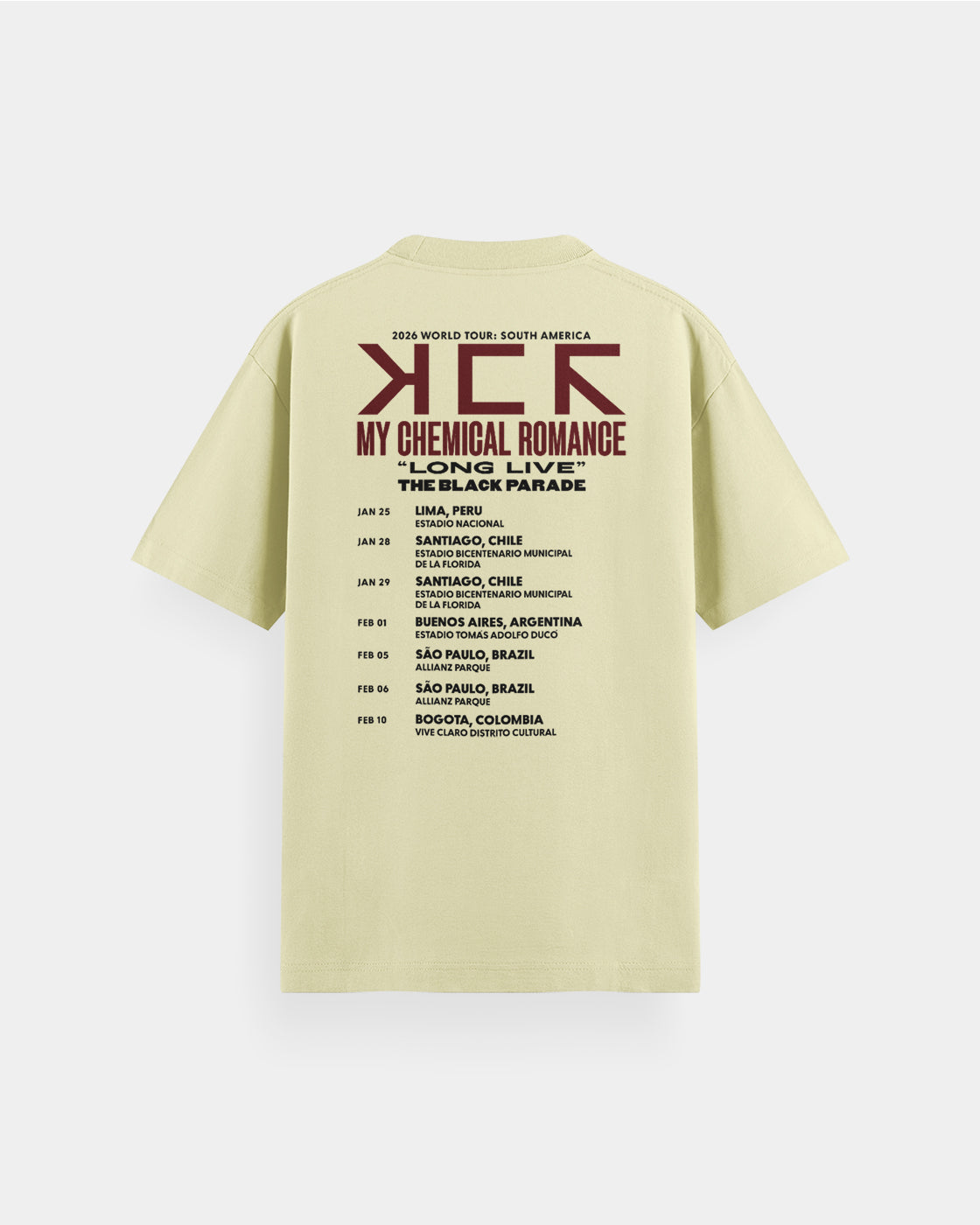 My Chemical Romance Tour 2026 v.2