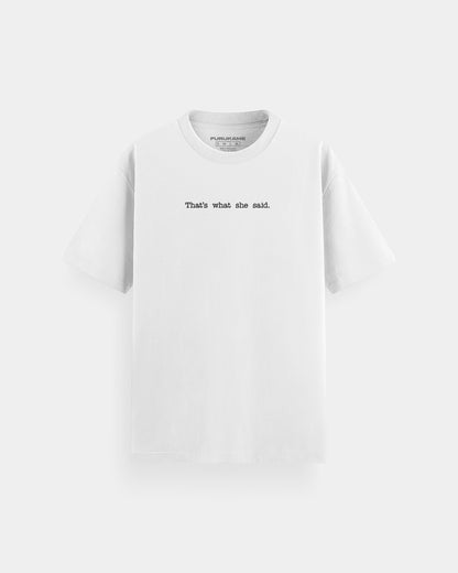 "That's what she said" The Office Polo