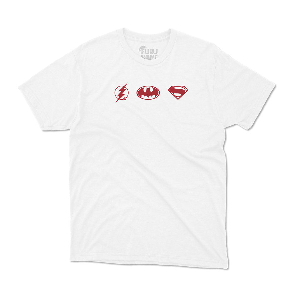 Flash Batman Superman Polo Sublimado