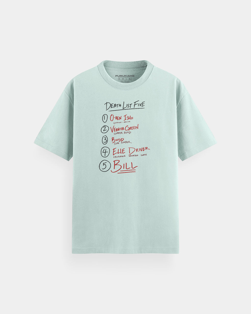 Kill Bill Dead List Five