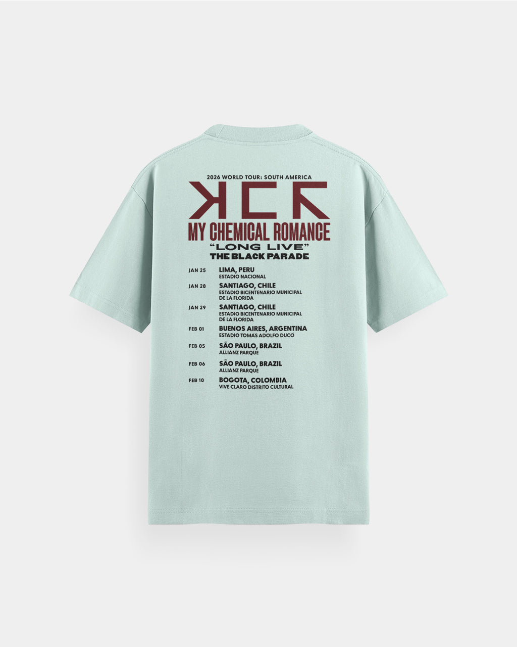 My Chemical Romance Tour 2026 v.2
