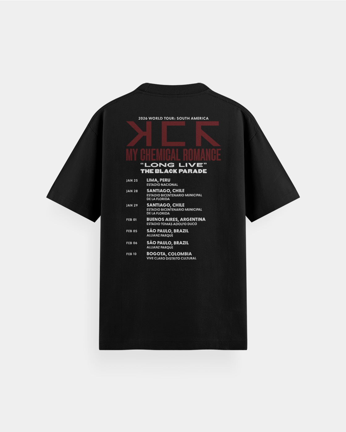My Chemical Romance Tour 2026 v.1