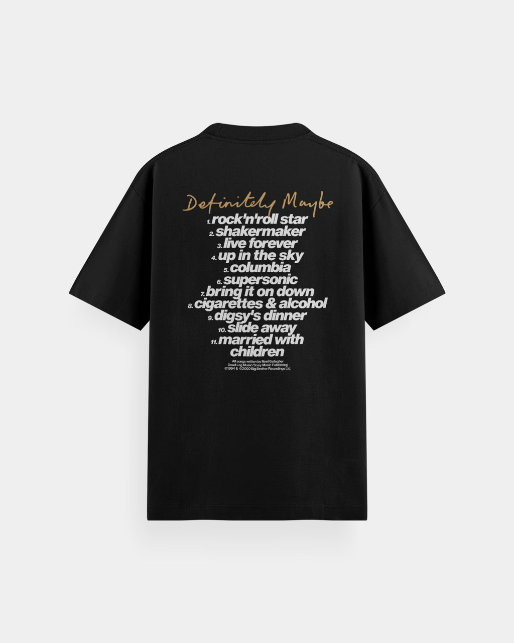 Oasis Definitely Maybe Album