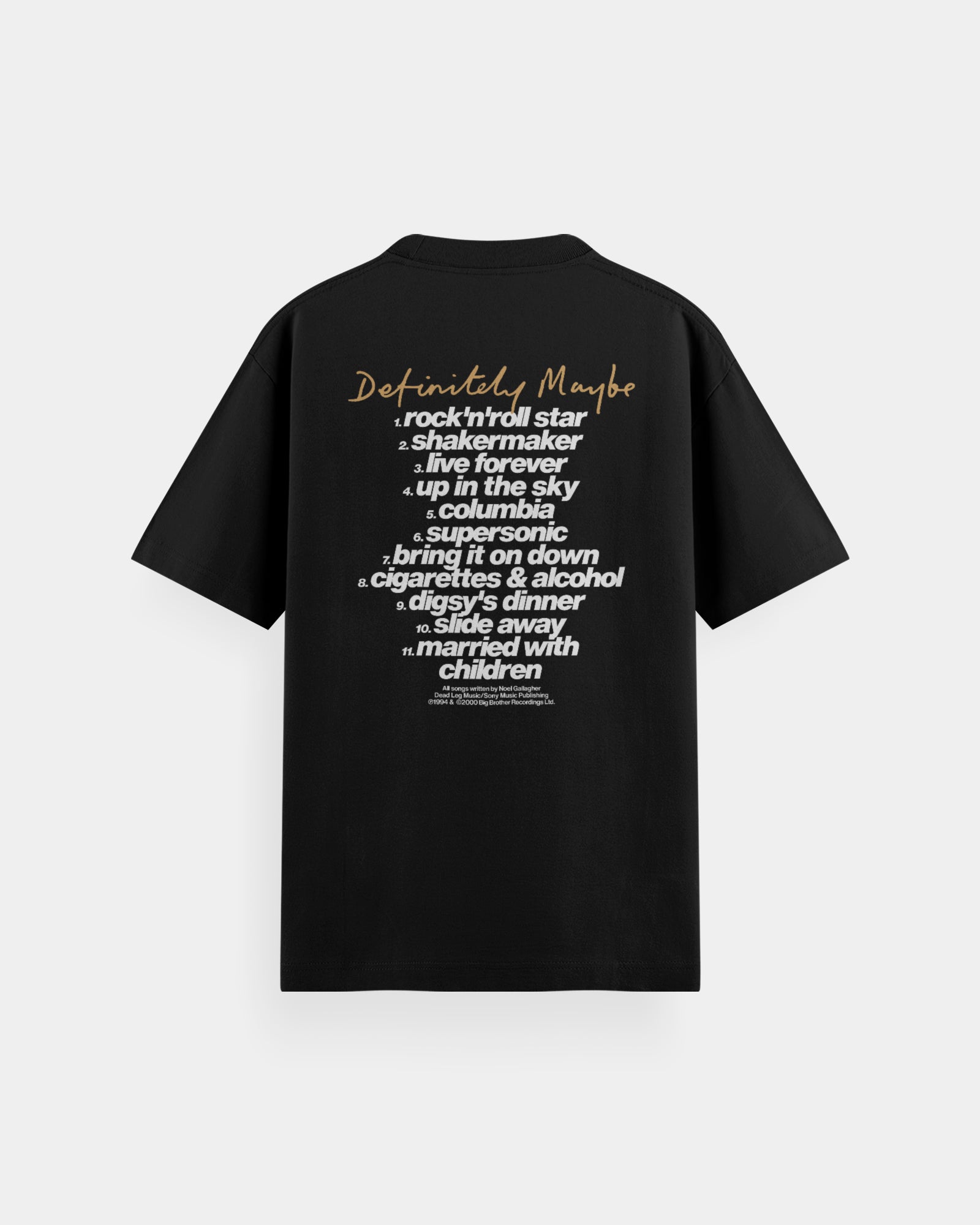 Oasis Definitely Maybe Album