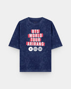 Arirang World Tour BTS Acid Wash