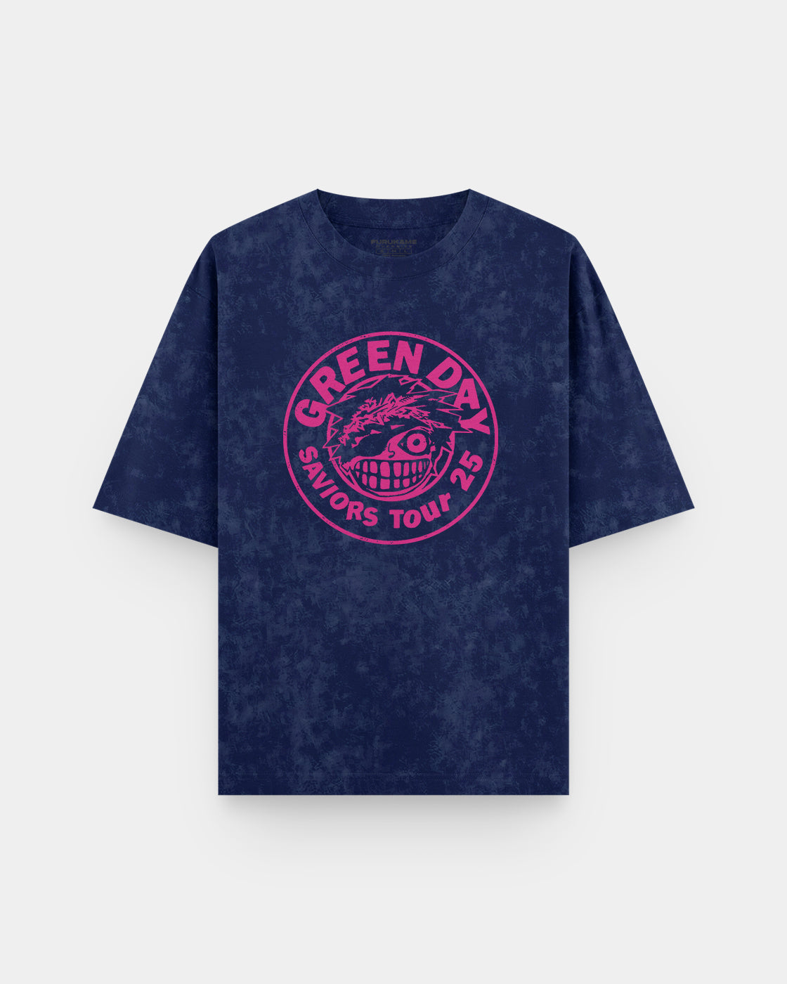 Green Day Saviors Tour 25 Acid Wash