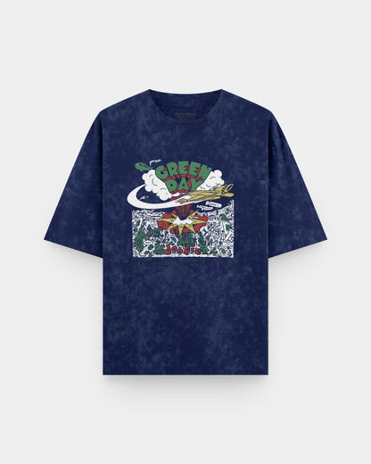 Green Day Dookie Acid Wash