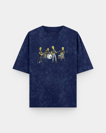 Hombres G Banda Acid Wash