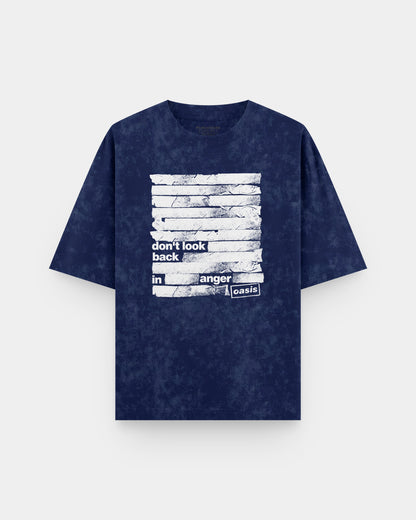 Oasis "don't look back..." Acid Wash