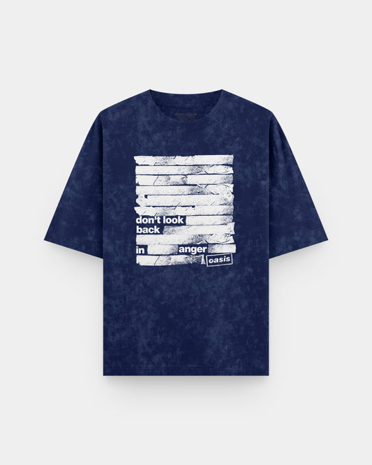 Oasis "don't look back..." Acid Wash