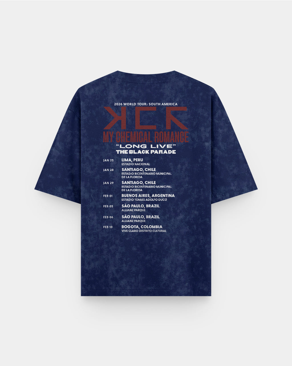 My Chemical Romance Tour 2026 v.2 Acid Wash