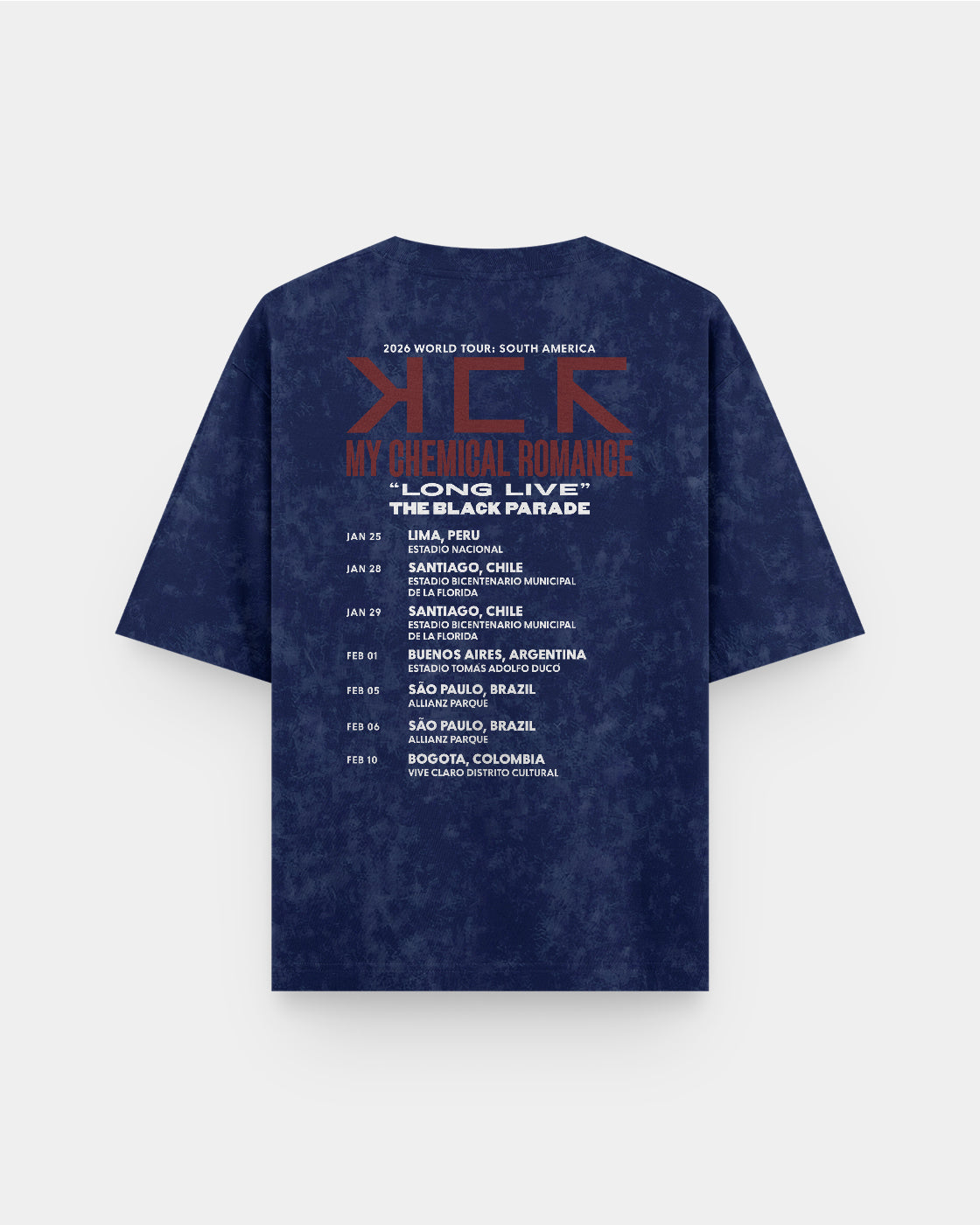 My Chemical Romance Tour 2026 v.2 Acid Wash