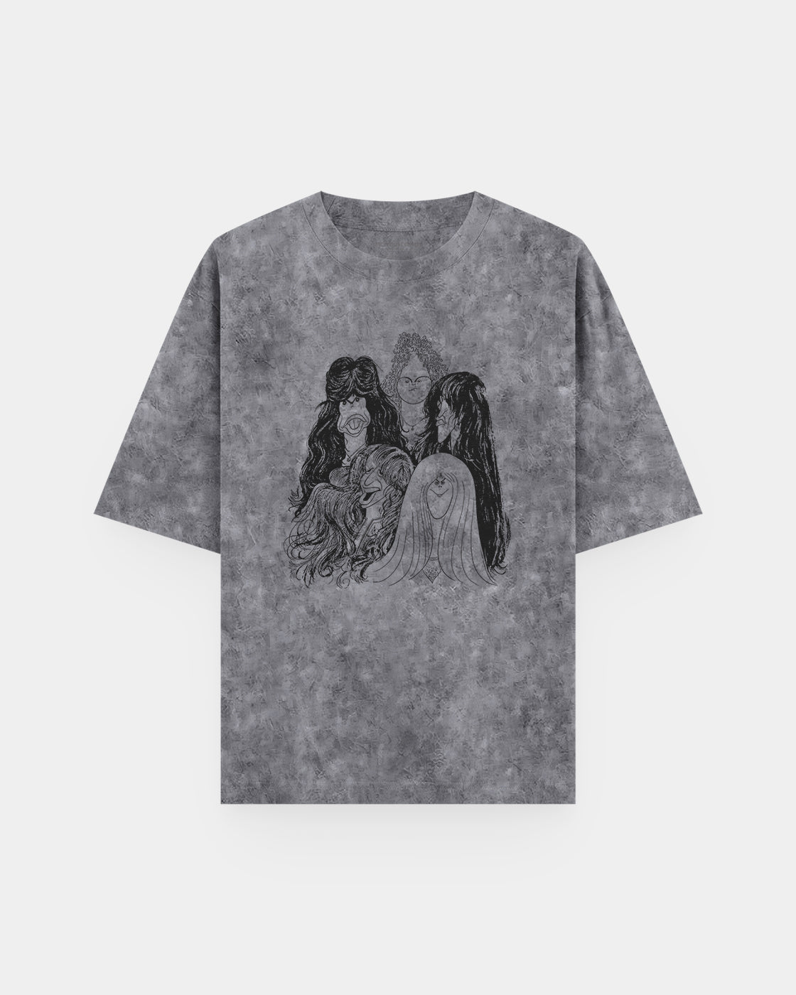 Aerosmith Draw the Line Acid Wash