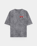 Corazones Bolsillo Acid Wash
