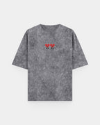 Corazones Bad Bunny Acid Wash