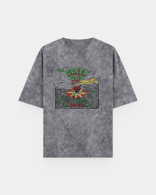 Green Day Dookie Acid Wash