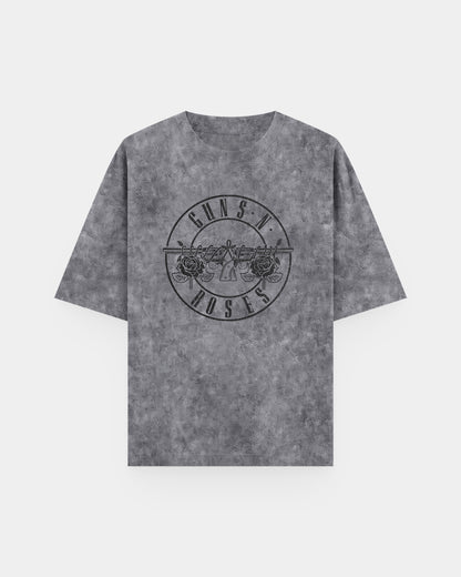 Guns N' Roses Logo Acid Wash