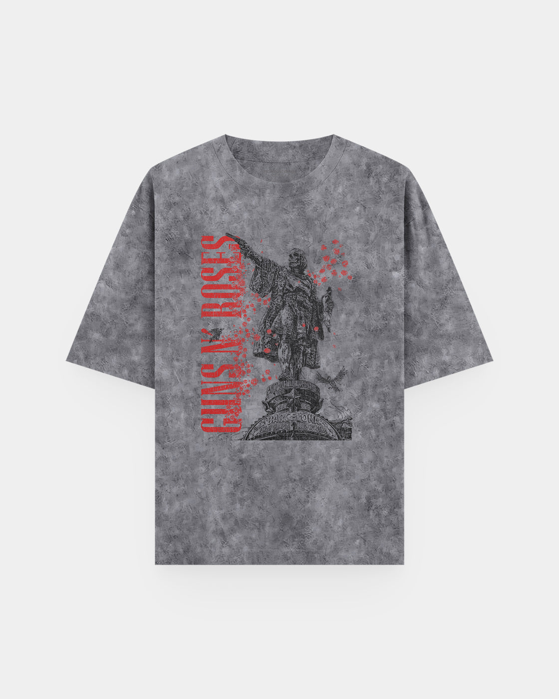 Guns N' Roses Barcelona Acid Wash