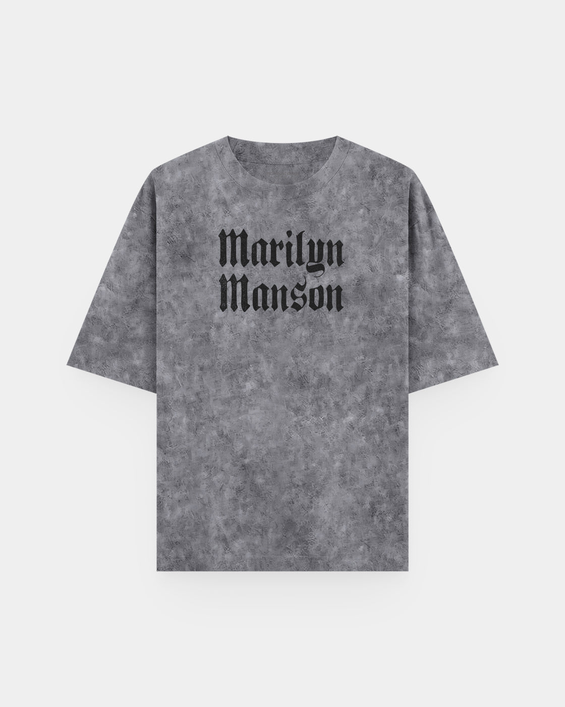 Marilyn Manson Logo Acid Wash