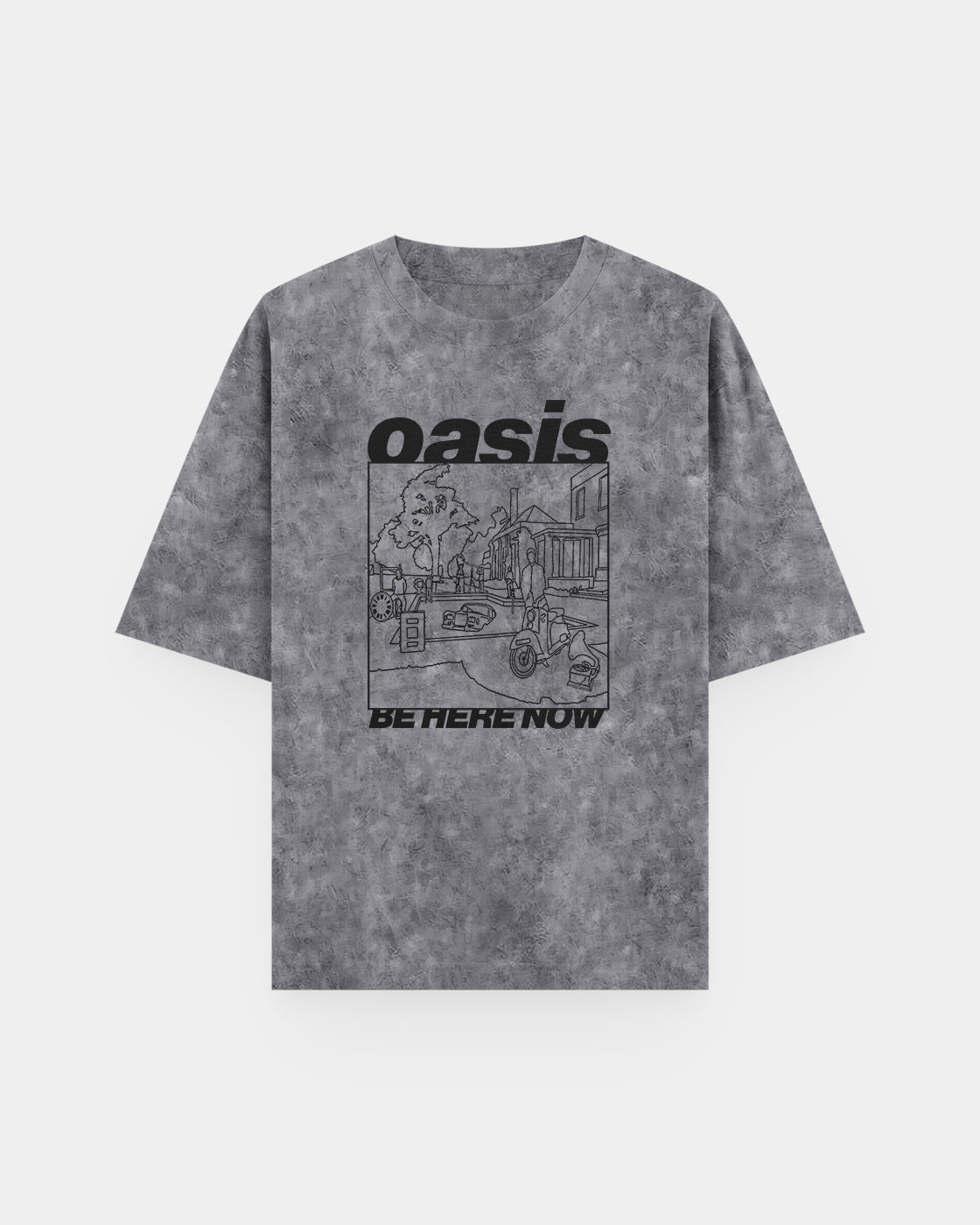 Oasis Be Here Now Acid Wash
