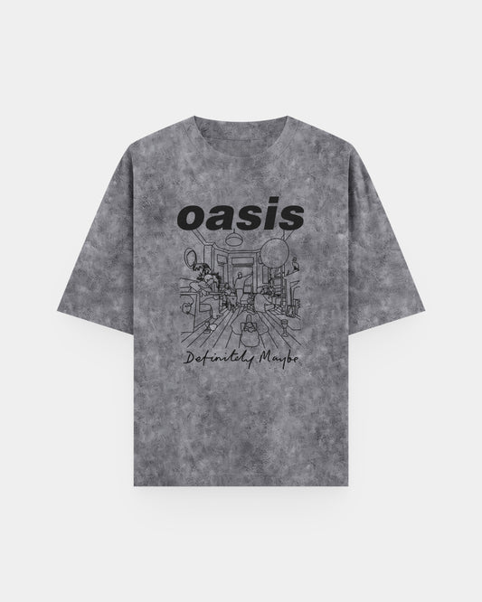 Oasis Definitely Maybe Acid Wash