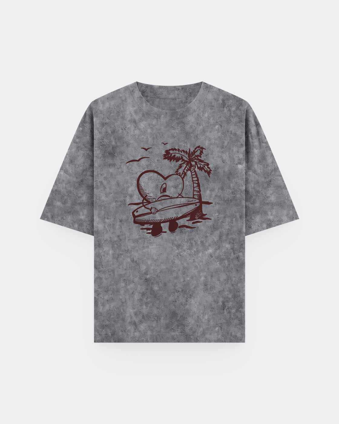 Surfing Heart ❤️🏄 Acid Wash