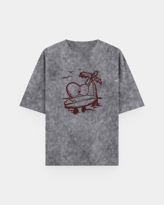 Surfing Heart ❤️🏄 Acid Wash