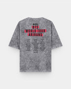 Arirang World Tour BTS Acid Wash
