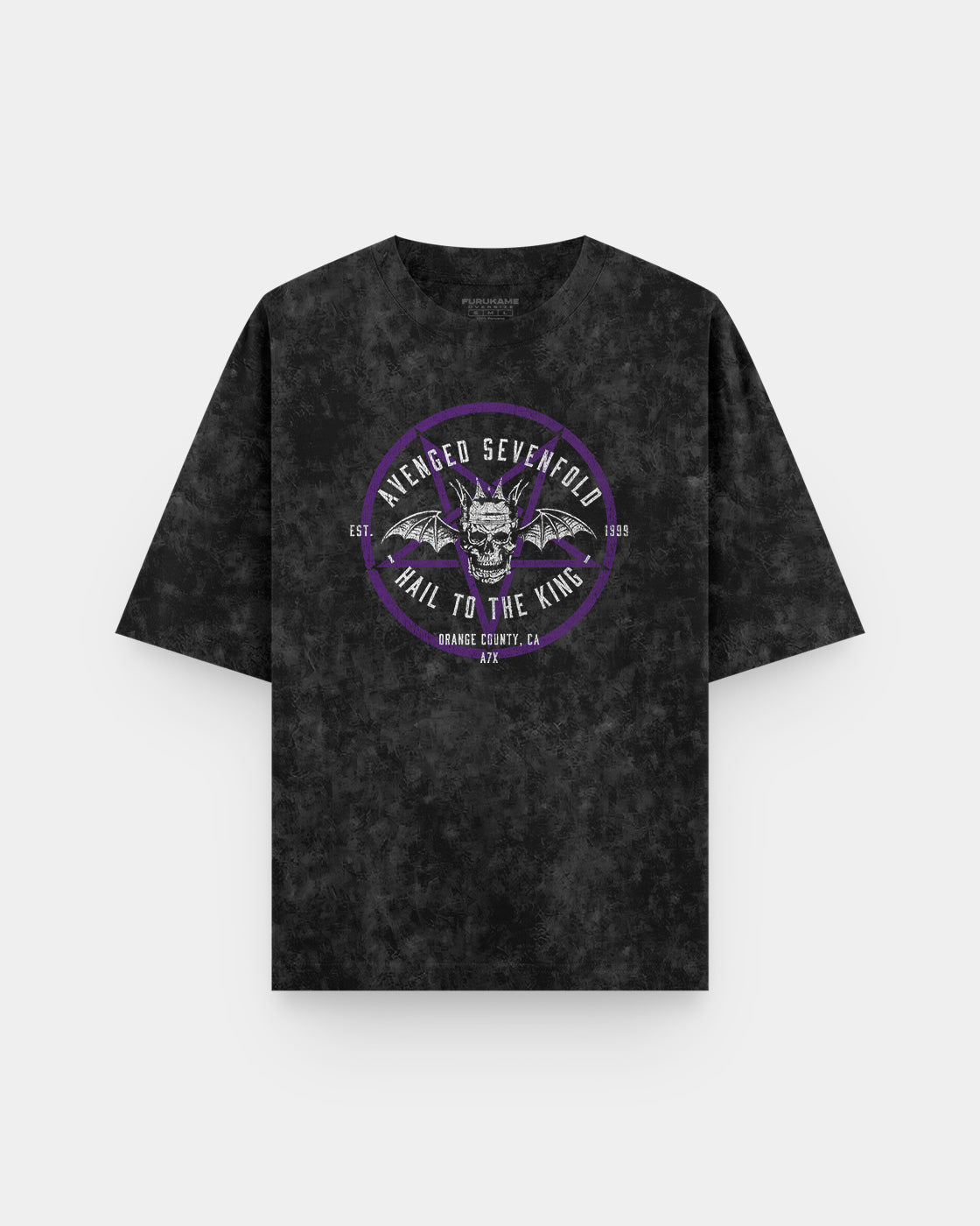 Avenged Sevenfold Hail to the King Acid Wash – FURUKAME
