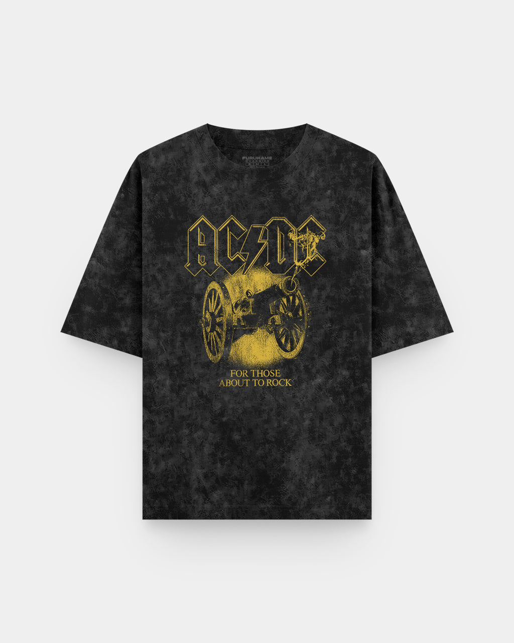 AC/DC For Those About to Rock Acid Wash