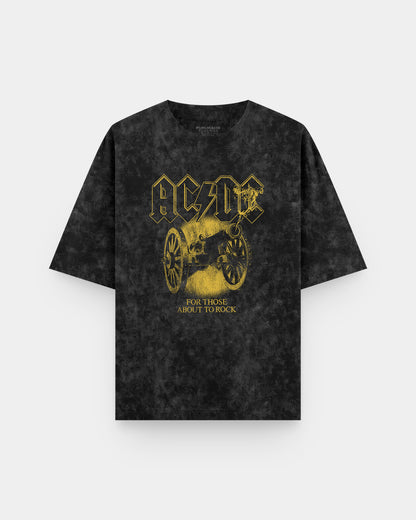 AC/DC For Those About to Rock Acid Wash