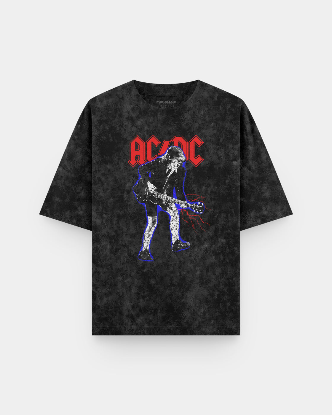 AC/DC Angus Young Acid Wash