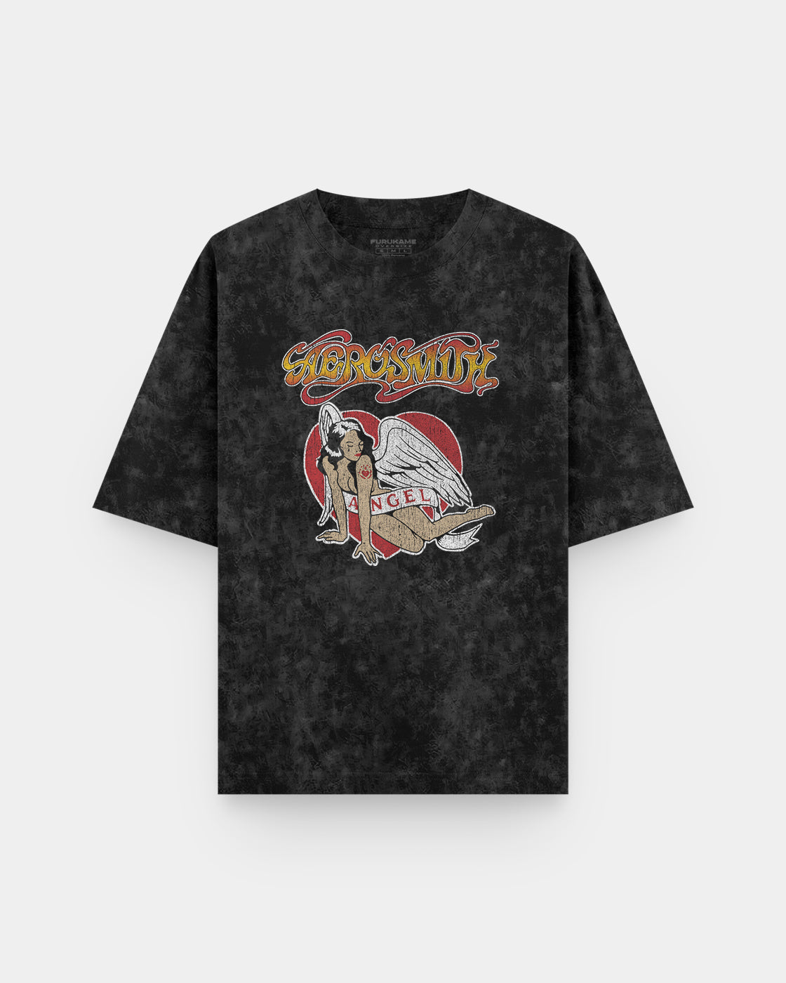 Aerosmith Angel Acid Wash