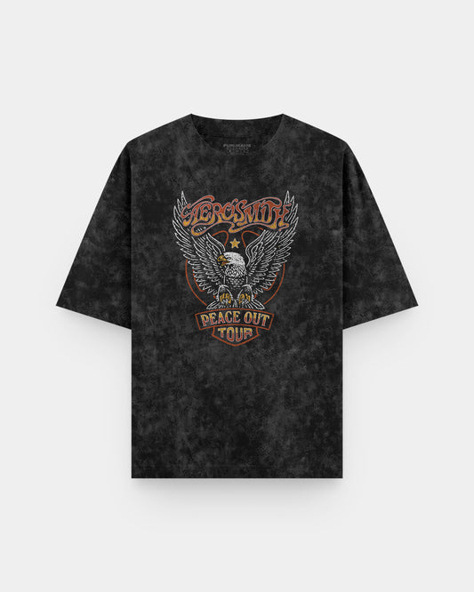 Aerosmith Peace Out Tour Acid Wash