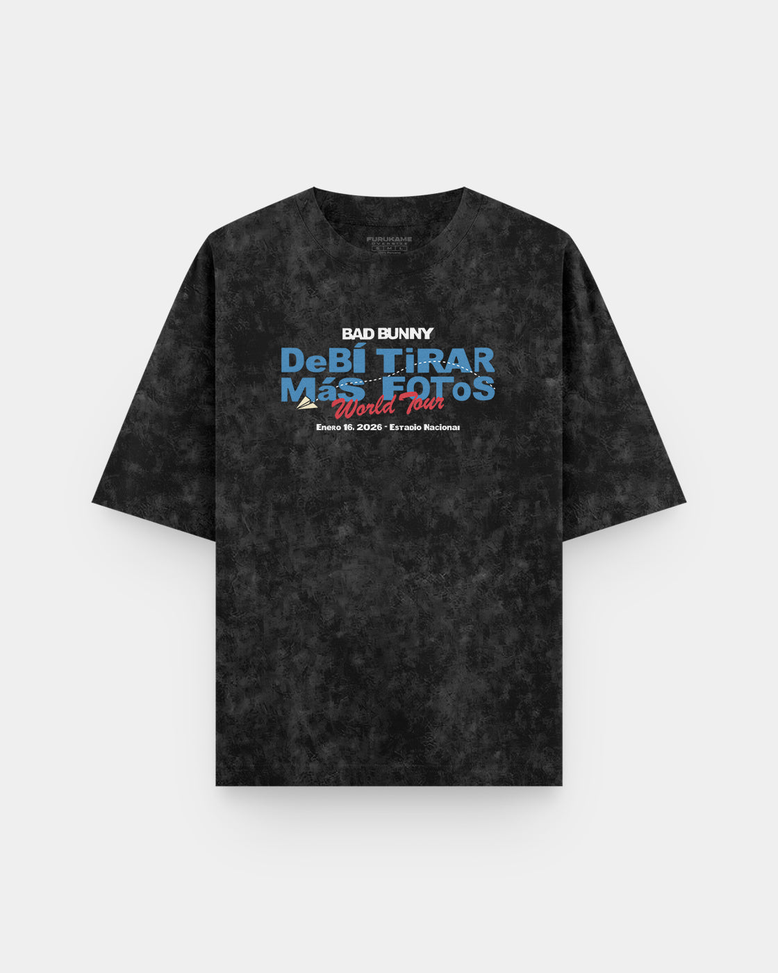 Bad Bunny Concierto 16 de Enero Acid Wash