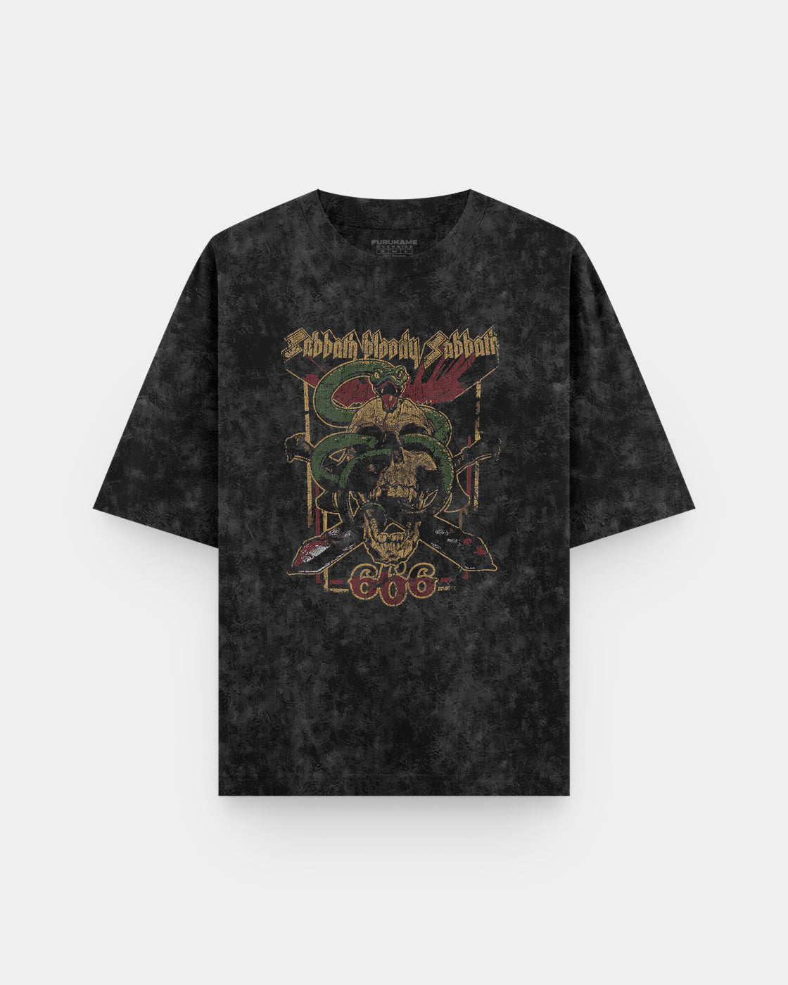 Black Sabbath 666 Acid Wash