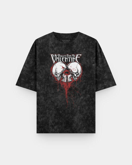 Bullet for My Valentine Skullbound Love Acid Wash
