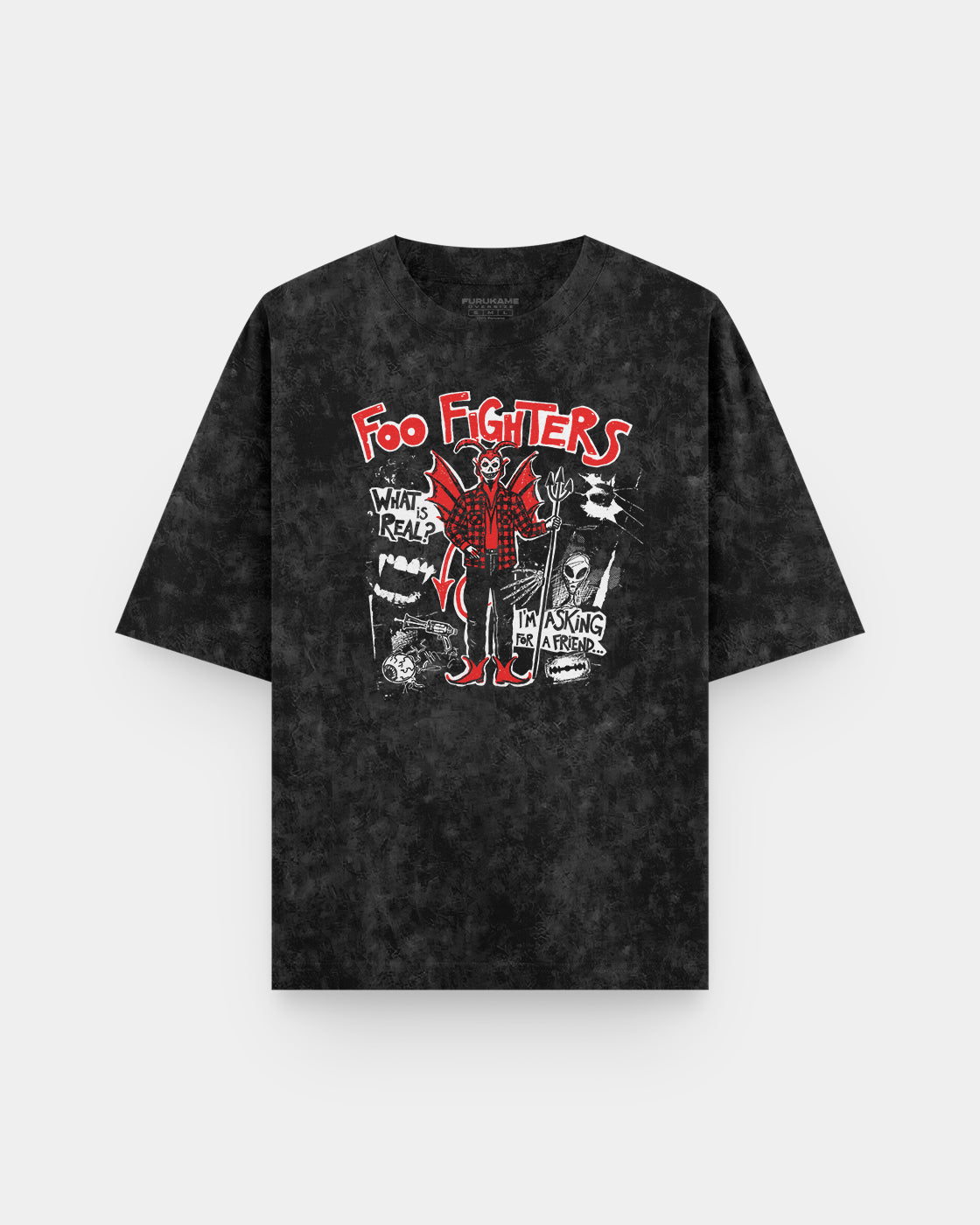 Foo Fighters Devil Acid Wash