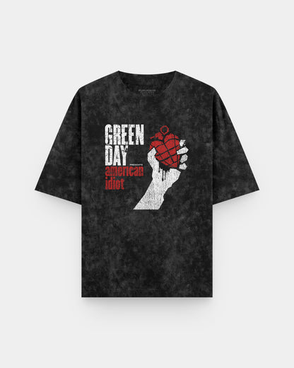 Green Day American Idiot Acid Wash