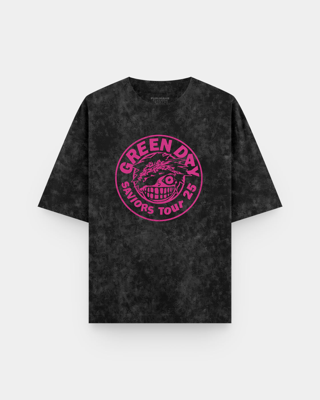 Green Day Saviors Tour 25 Acid Wash